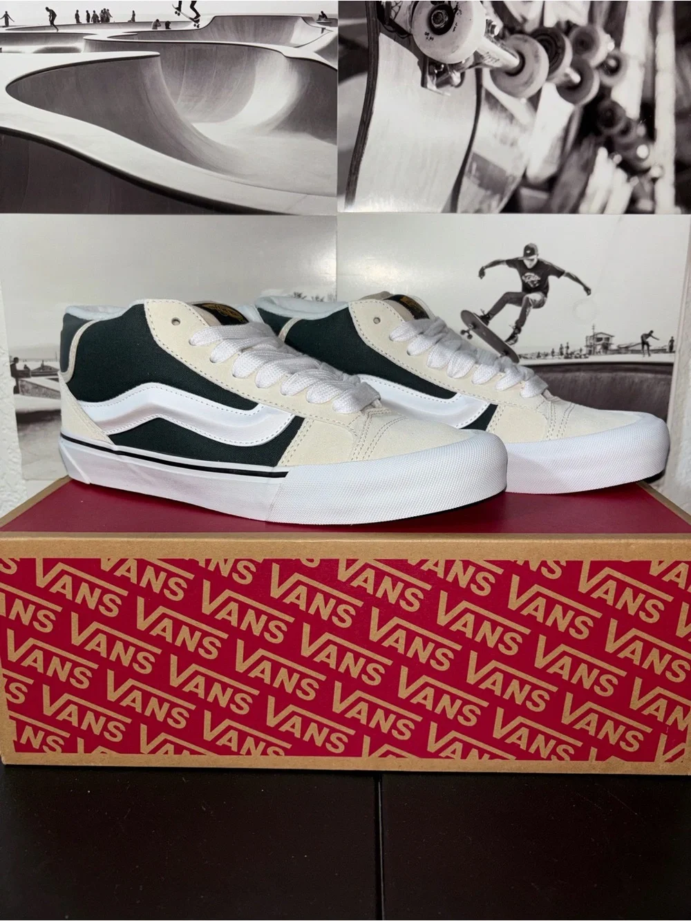 Vans Knu Mid sz 8.0 Men’s 9.5 Woman